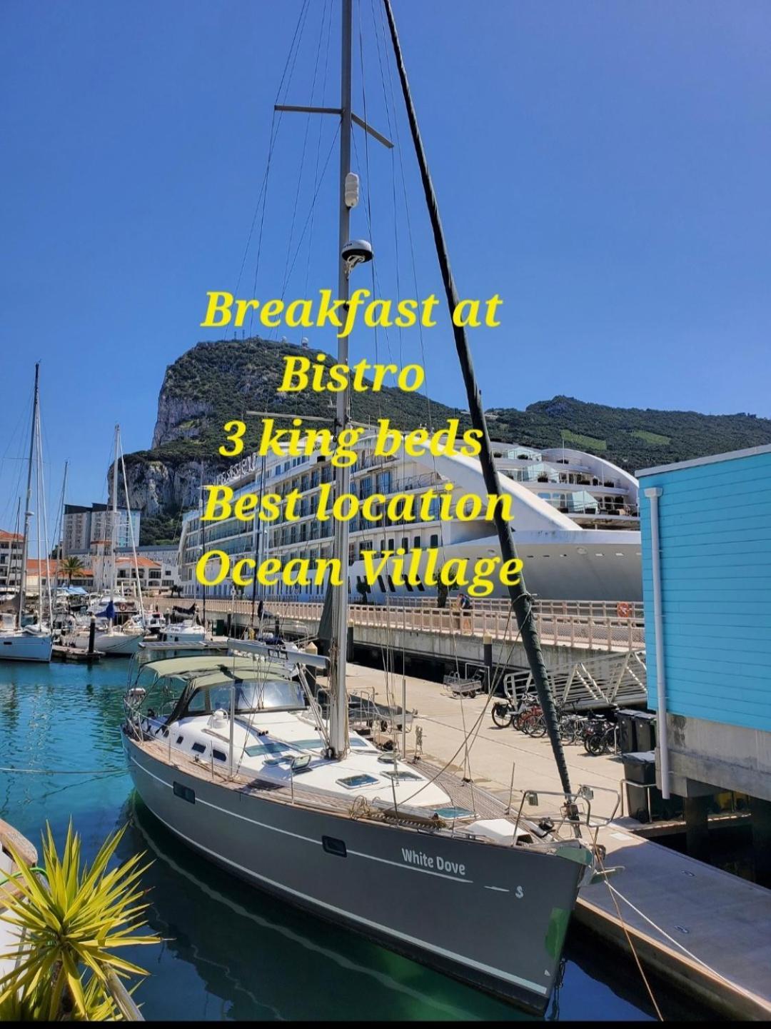 Luxury Yacht Stay "White Dove" Sleeps 6 Gibraltár Kültér fotó